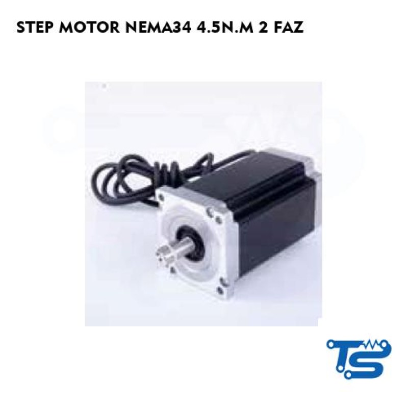 STEP MOTOR NEMA34 4.5N.M 2 FAZ